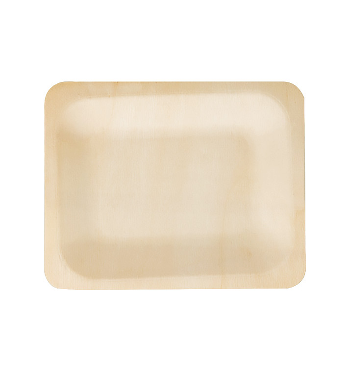 Vassoi di Legno 12x9,5x1,2cm (50 Pezzi) Vassoi di Legno 12x9,5x1,2cm (50 Pezzi)
