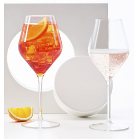Calice Riutilizzabili Tritan “Sense” da Vino 350ml (6 Pezzi)