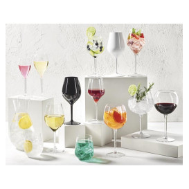 Calice Flute Riutilizzabili Tritan Trasparente 240ml (6 Pezzi) 