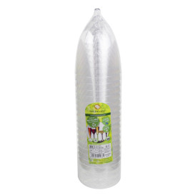 Calice Plastica Vino Gambo Argento Cromo 300ml 2P (200 Pezzi)