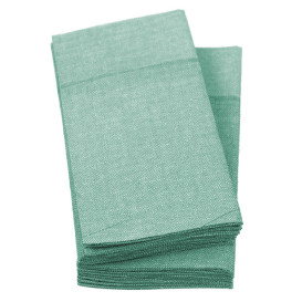 Tovagliolo Portaposate di Carta 40x40cm Vaquero Verde (960 pezzi)