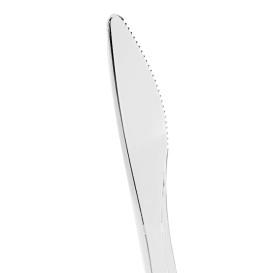 Coltello Plastica Luxury Trasparente 175mm (100 Pezzi)