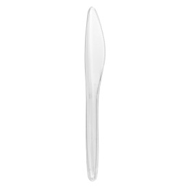 Coltello Plastica Luxury Trasparente 175mm (100 Pezzi)