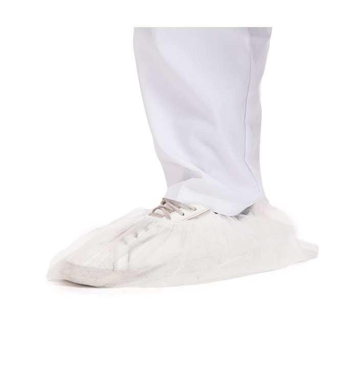 Copriscarpe in Polipropilene Bianco (100 Pezzi) Copriscarpe in Polipropilene Bianco (100 Pezzi)