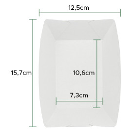 Vaschetta 350ml Kraft 10,6x7,3x4,5cm (25 Pezzi)