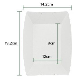 Vaschetta 525ml Kraft 12,2x8x5,5cm (25 Pezzi)