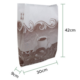 Sacchetto per Churros Antigrasso 30+10x42cm (1000 Pezzi)