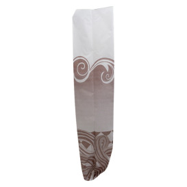 Sacchetto per Churros Antigrasso 22+11x36cm (250 Pezzi)