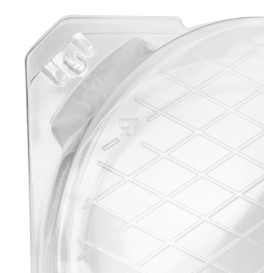 Contenitore Coperchio Pasticceria PET Ø27x8cm (100 Pezzi)