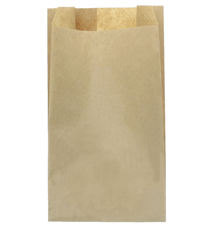 Sacchetto di Carta Kraft 14+7x24cm (1.000 Pezzi) Sacchetto di Carta Kraft 14+7x24cm (1.000 Pezzi)