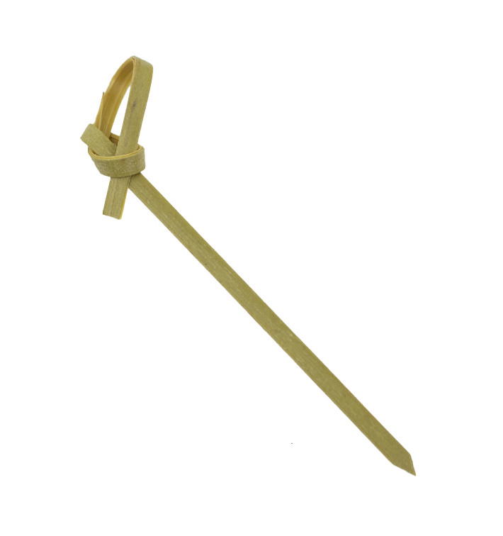 Spiedini di Bambù con Nodo 7cm in scatola (1.200 Pezzi) Spiedini di Bambù con Nodo 7cm in scatola (1.200 Pezzi)