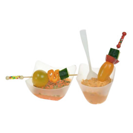 Spiedi di Bambu Giallo e Rosso 12cm (1.200 Pezzi)