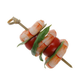 Spiedini di Bambù con Nodo Naturele 12cm (250 Pezzi)