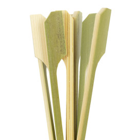 Spiedini di Bambù "Golf" Naturale 9cm (250 Pezzi)