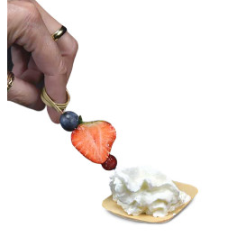 Spiedinini in Bambù Ricciolo 9cm (100 Pezzi)