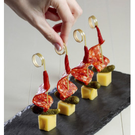 Spiedinini in Bambù Ricciolo 9cm (1.000 Pezzi)