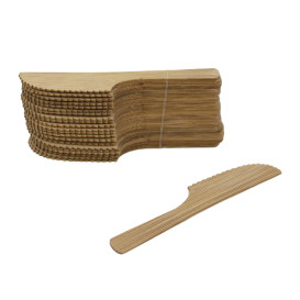 Piccolo Coltello in Bambù 9cm in scatola (100 Pezzi)