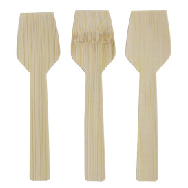 Cucchiaio di Bambù 9cm (100 Pezzi)