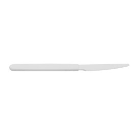 Coltello Riutilizzabile Durable PP Mineral Bianco 18,5cm (6 Pezzi)