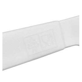 Coltello Riutilizzabile Durable PP Mineral Bianco 18,5cm (6 Pezzi)