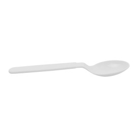 Cucchiaio Riutilizzabile Durable PP Mineral Bianco 18,5cm (180 Pezzi)