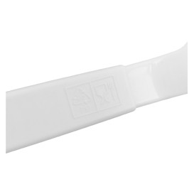 Cucchiaio Riutilizzabile Durable PP Mineral Bianco 18,5cm (6 Pezzi)