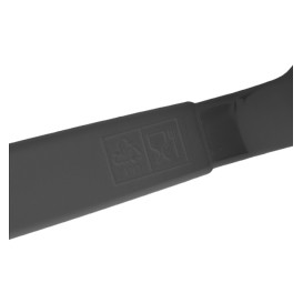 Cucchiaio Riutilizzabile Durable PP Mineral Antracite 18,5cm (6 Pezzi)