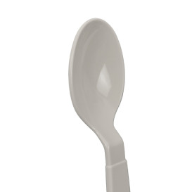 Cucchiaio Riutilizzabile Durable PP Mineral Grigio 18,5cm (6 Pezzi)