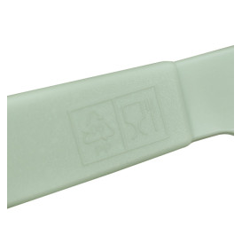 Coltello Riutilizzabile Durable PP Mineral Verde 18,5cm (6 Pezzi)