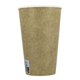 Bicchiere di Carta Kraft 12Oz/360ml Ø8,0cm (1.100 Pezzi)