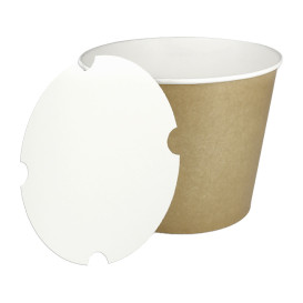 Coperchio per Secchio in cartone Kraft 3990ml (20 Pezzi)