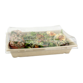 Coperchio di plastica PET per Vassoio 22x16cm (50 Pezzi)