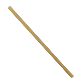 Cannucce Bio Dritte in Canne da Zucchero Ø0,8cm 25cm (50 Pezzi)