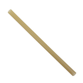 Cannucce Bio Dritte in Canne da Zucchero Ø1,2cm 25cm (50 Pezzi)