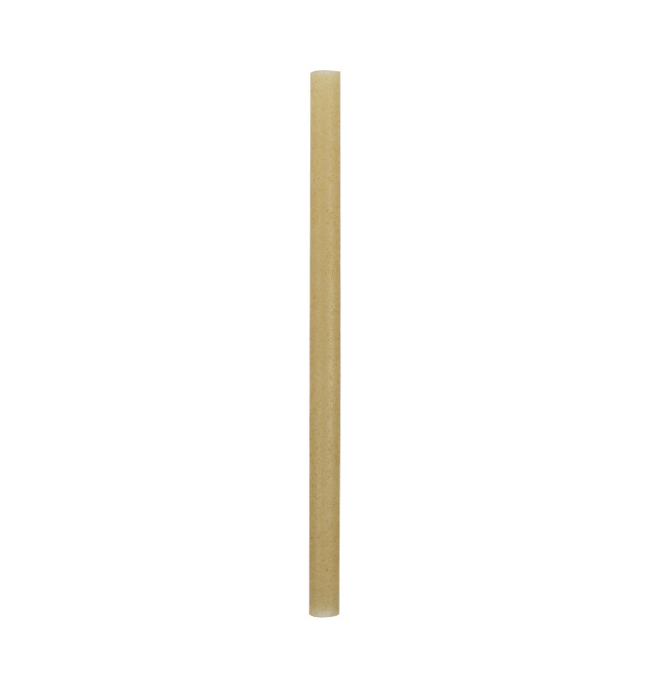 Cannucce Bio Dritte in Canne da Zucchero Ø0,8cm 15cm (50 Pezzi) Cannucce Bio Dritte in Canne da Zucchero Ø0,8cm 15cm (50 Pezzi)