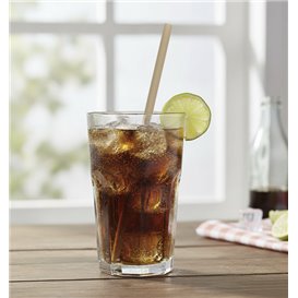 Cannucce Bio Dritte in Canne da Zucchero Ø0,8cm 25cm (1.000 Pezzi)