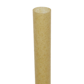 Cannucce Bio Dritte in Canne da Zucchero Ø1,2cm 15cm (1.000 Pezzi)