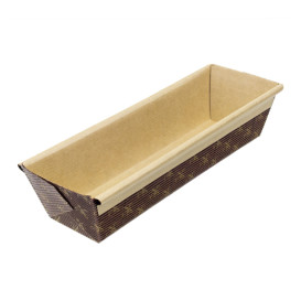 Stampo Forno Kraft 18,8x5x4,8 cm (50 Pezzi)