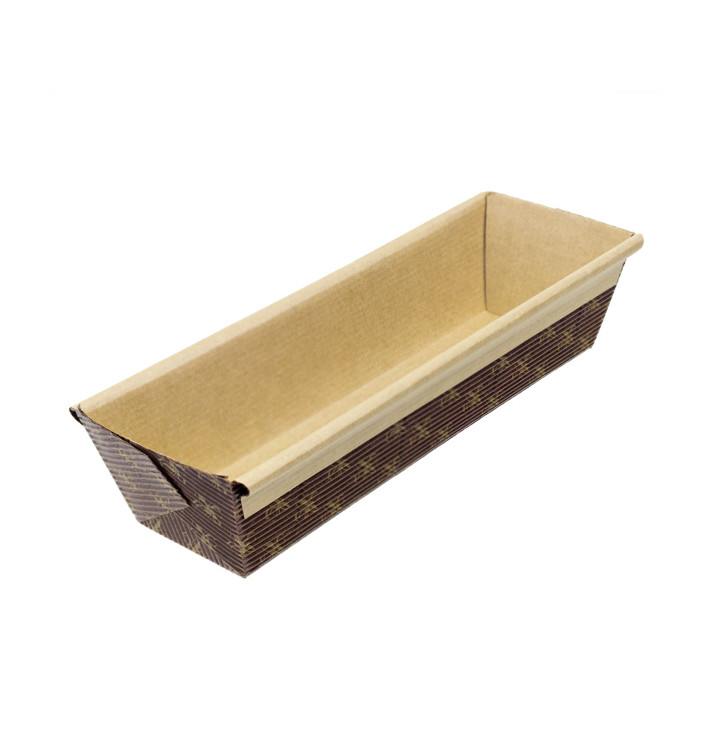 Stampo Forno Kraft 18,8x5x4,8 cm (50 Pezzi) Stampo Forno Kraft 18,8x5x4,8 cm (50 Pezzi)
