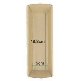 Stampo Forno Kraft 18,8x5x4,8 cm (50 Pezzi)