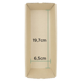 Stampo Forno Kraft 19,7x6,5x4,8 cm (40 Pezzi)