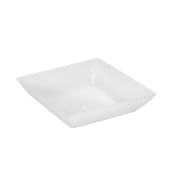 Vassoio Degustazione PP Quadrato 6x6cm 35ml (25 Pezzi) Vassoio Degustazione PP Quadrato 6x6cm 35ml (25 Pezzi)