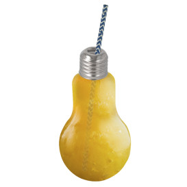 Bottiglie Lampadina Trasparente PET 400ml (200 Pezzi)