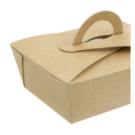 Contenitore di Cibo "Doggy Bag" Kraft 12x9x5cm (350 Pezzi)