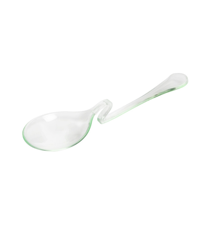 Cucchiaio Curvo Degustazione "Water Green" 8cm (500 Pezzi) Cucchiaio Curvo Degustazione "Water Green" 8cm (500 Pezzi)