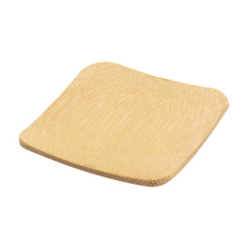 Piatto Degustazione di Bambu 6x6cm (12 Pezzi)