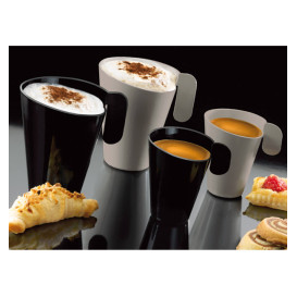 Tazza Riutilizzabile Design Crema 155ml (12 Pezzi)