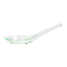 MiniCucchiaio Degustazione Trasparente 12,4cm (12 Pezzi)
