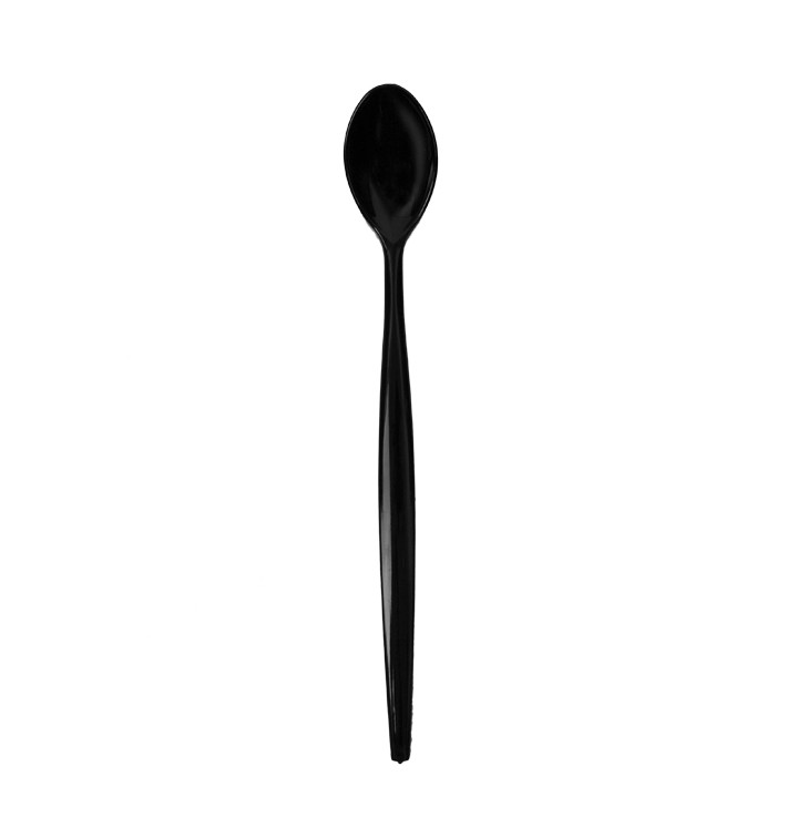 Cucchiaio di PS da Gelato Nero 21cm (100 Pezzi) Cucchiaio di PS da Gelato Nero 21cm (100 Pezzi)
