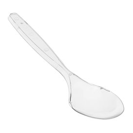 Cucchiaio di plastica PS Riutilizzabile Trasparente 18cm (50 Pezzi)